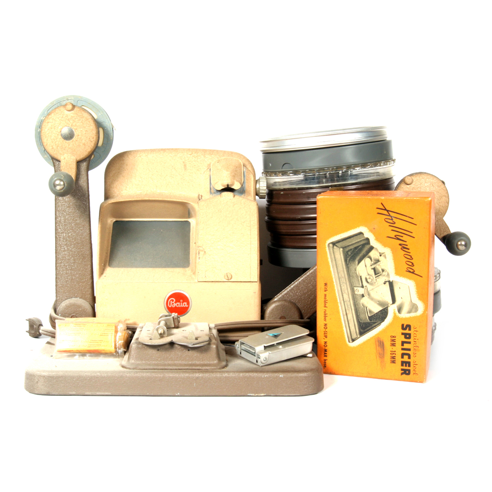 Baia 8 mm Viewer, Reels and Splicer