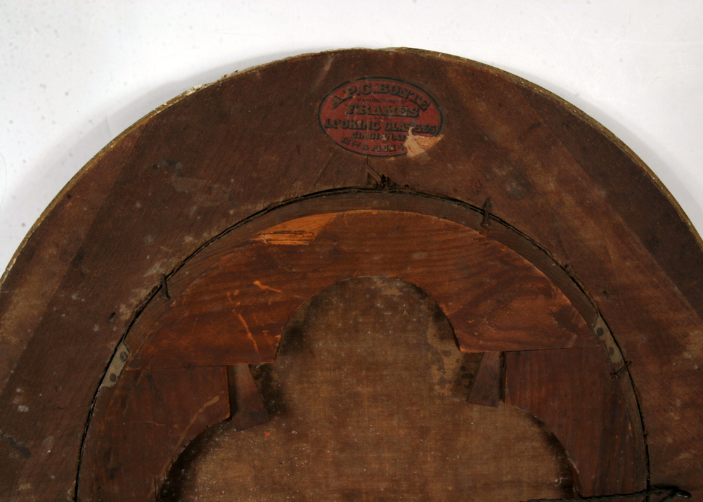 Antique Oil on Canvas Portrait of a Woman