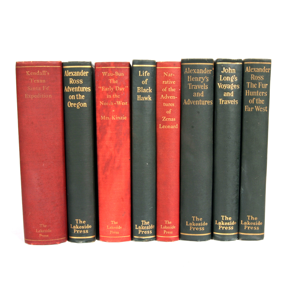 1920s The Lakeside Classics Books on American History