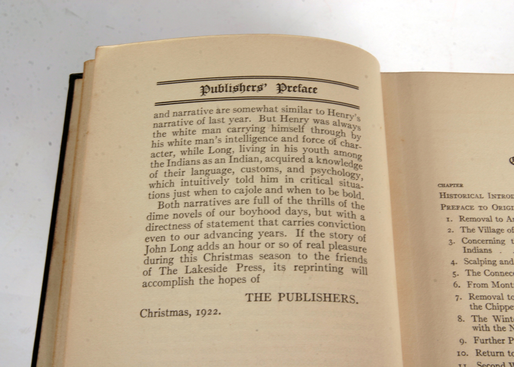 1920s The Lakeside Classics Books on American History