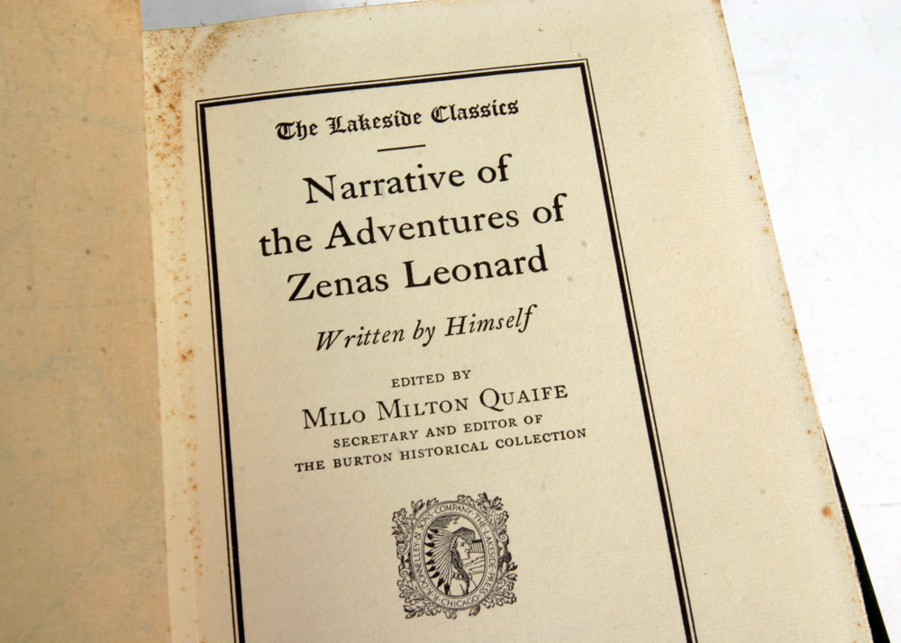 1920s The Lakeside Classics Books on American History