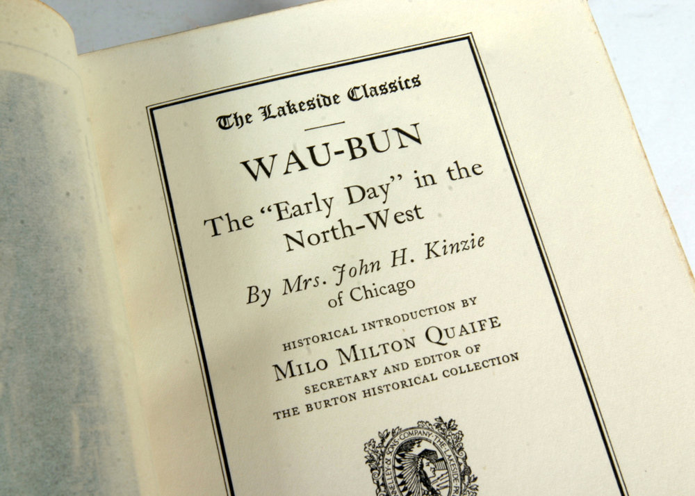 1920s The Lakeside Classics Books on American History