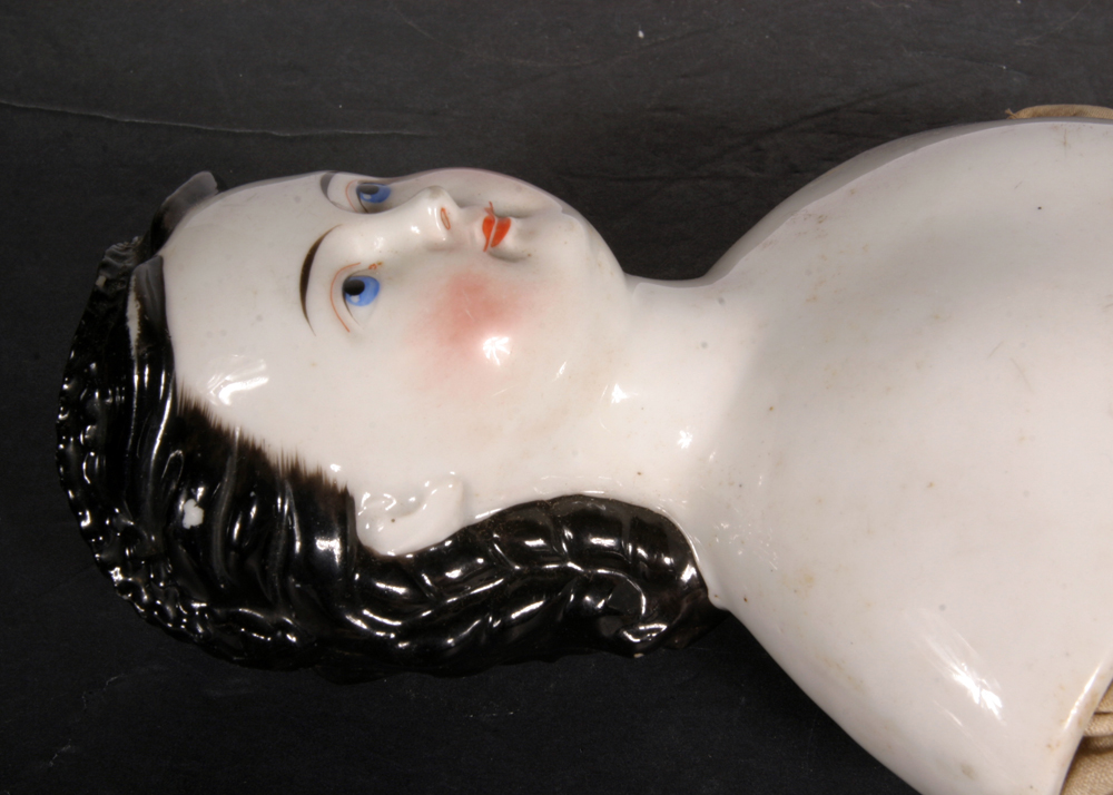 Antique German Doll with Adelina Patti Style Porcelain Head