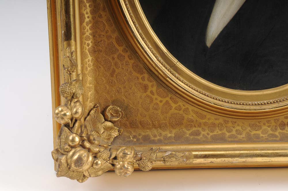 Circa 1920 Unsigned Oil Portrait