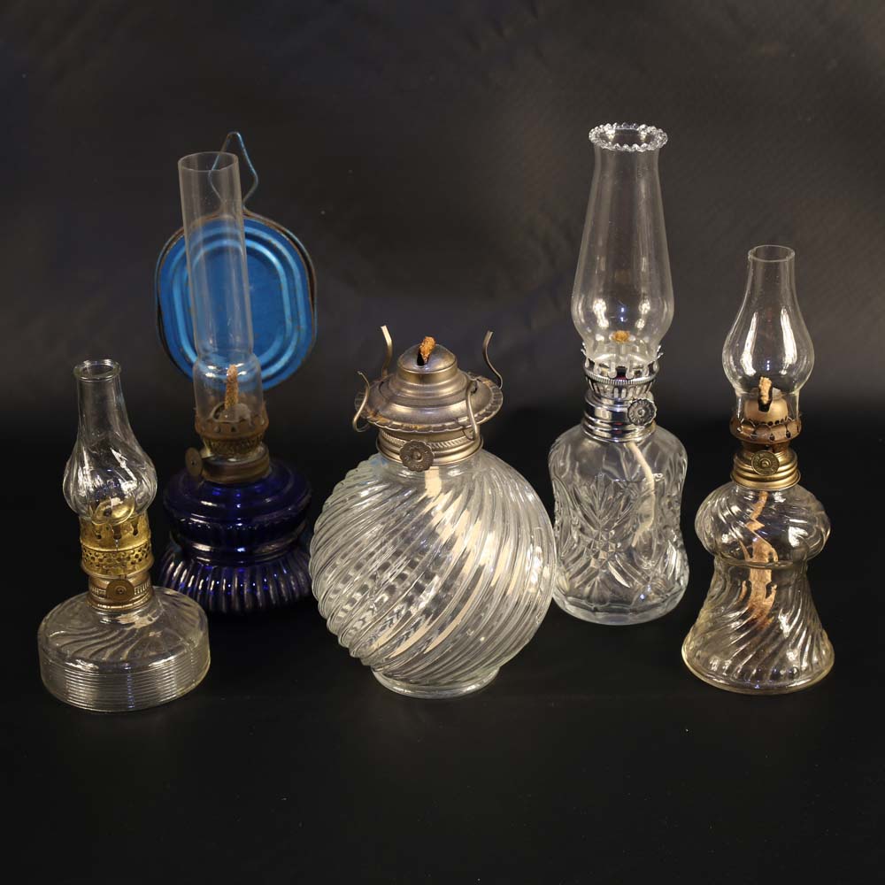 Vintage Oil Lamps