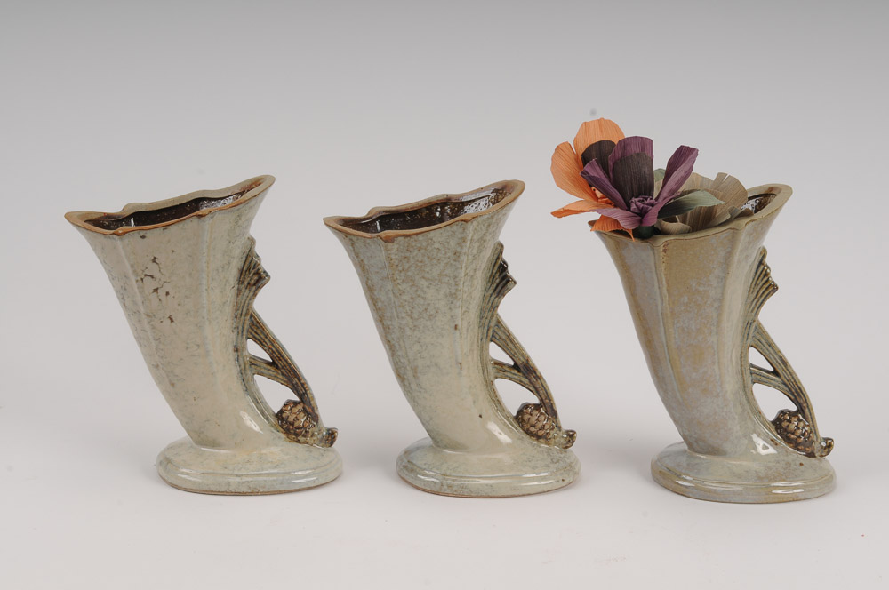 Three Art Pottery Vases