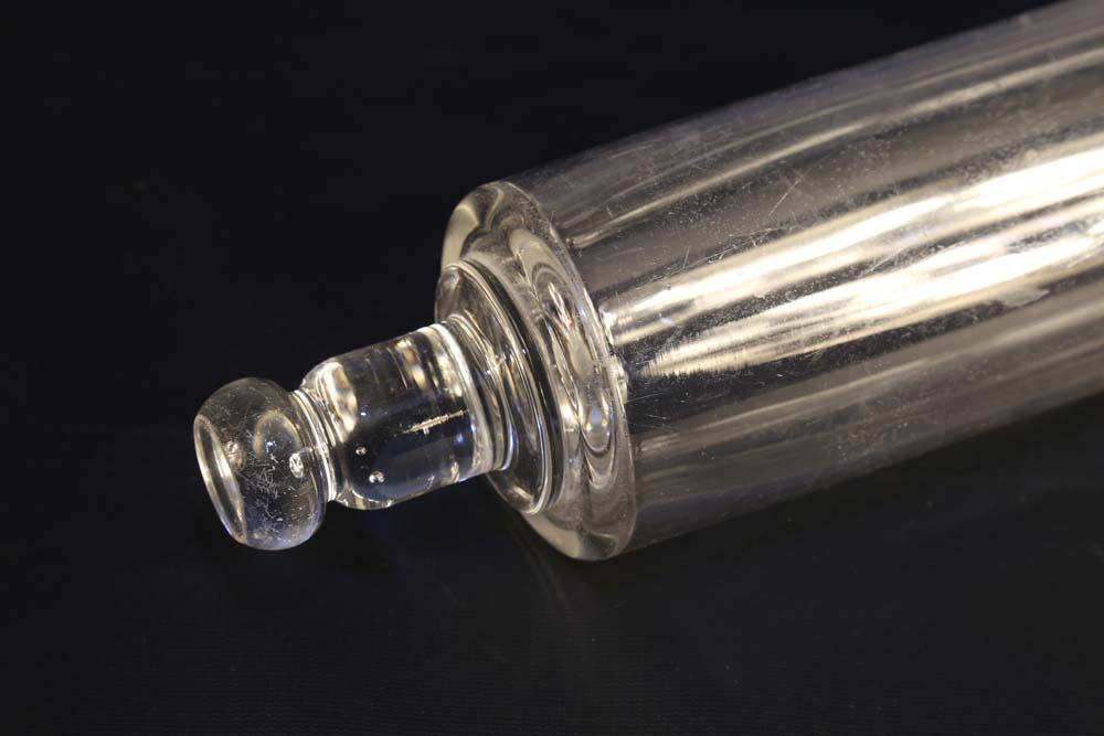 Vintage Glass Rolling Pin