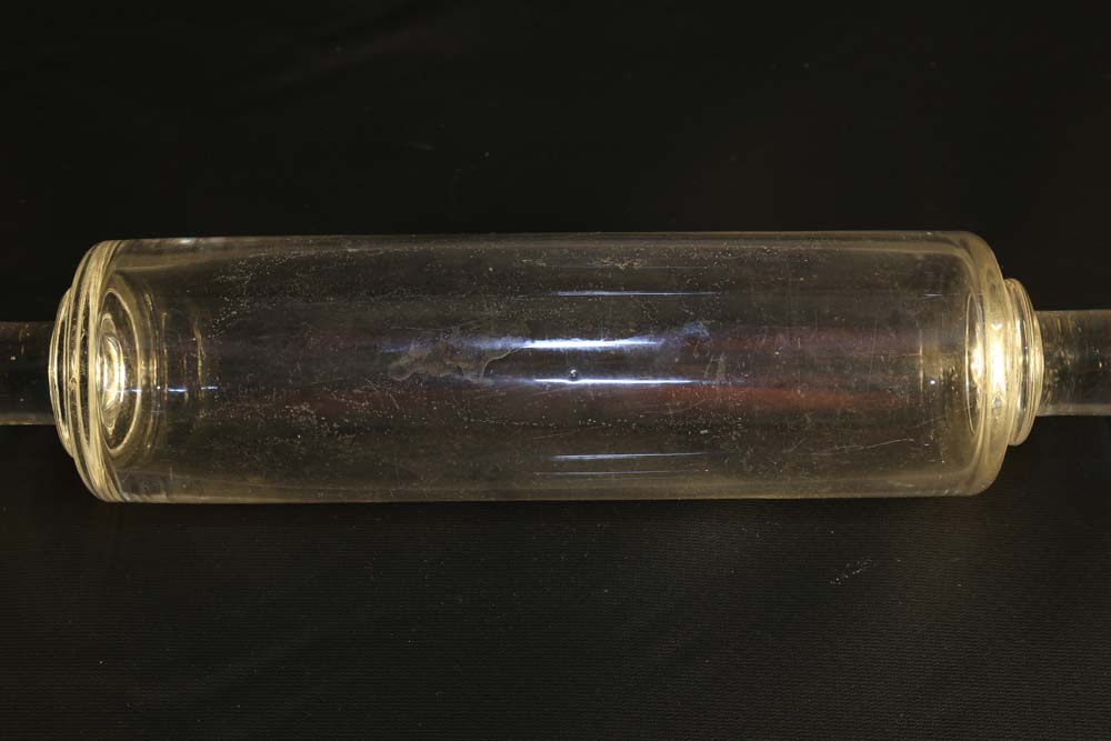 Vintage Glass Rolling Pin