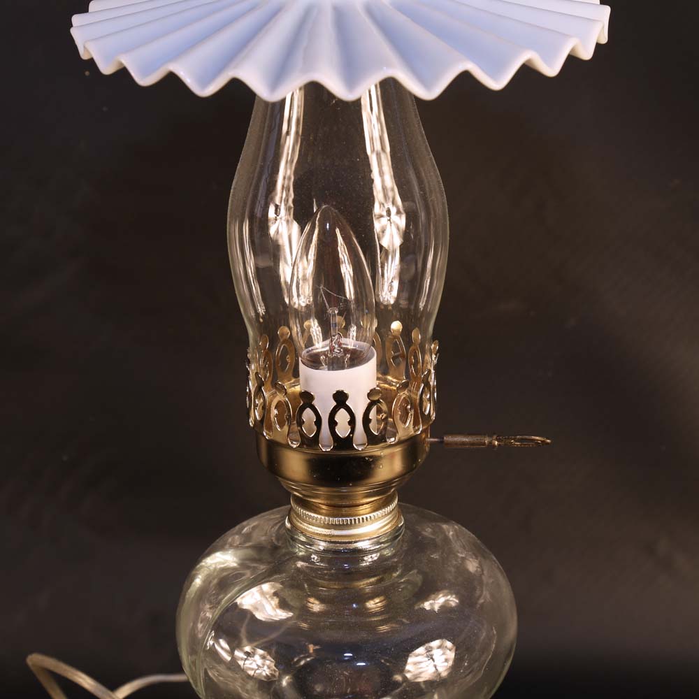 Vintage Glass Lamp