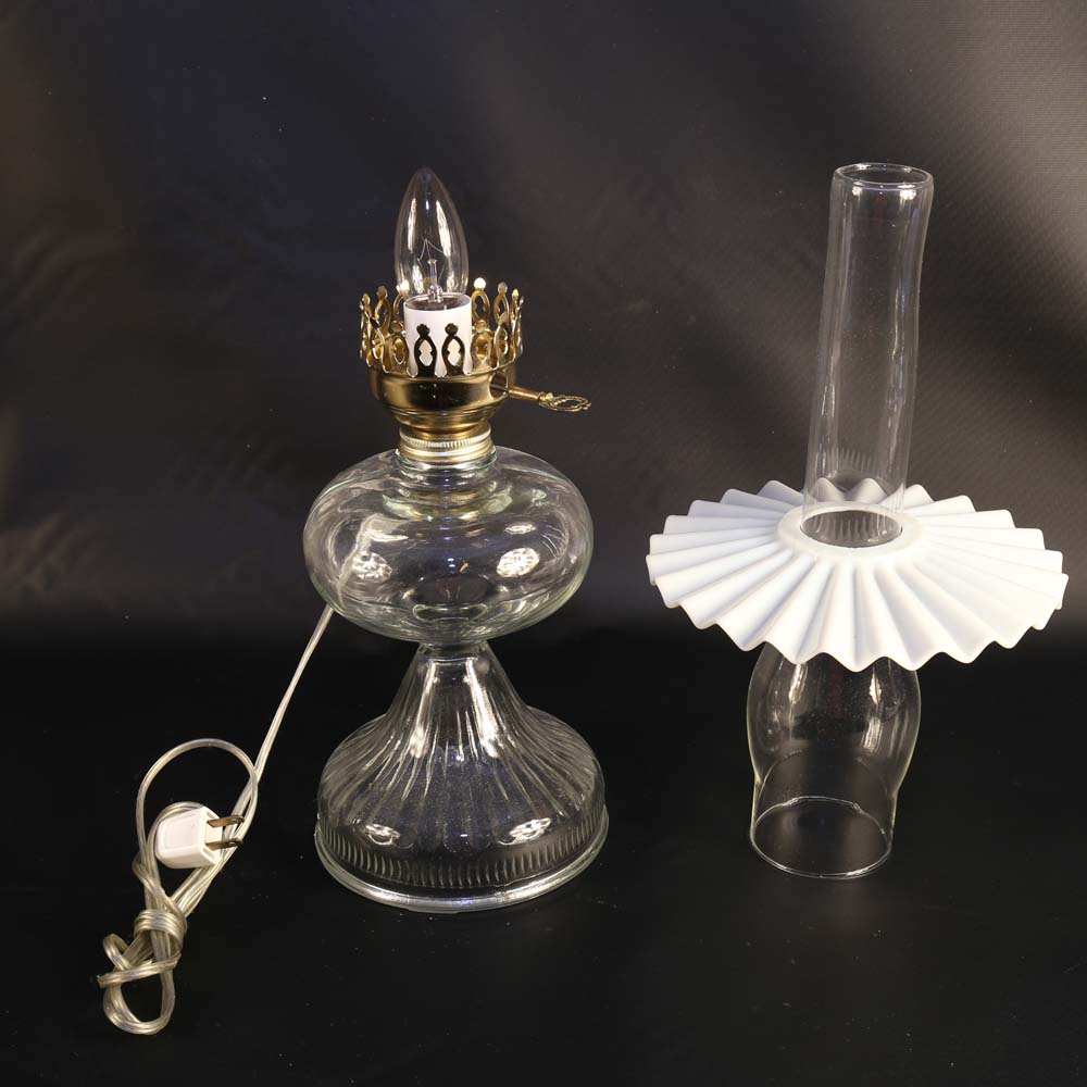 Vintage Glass Lamp