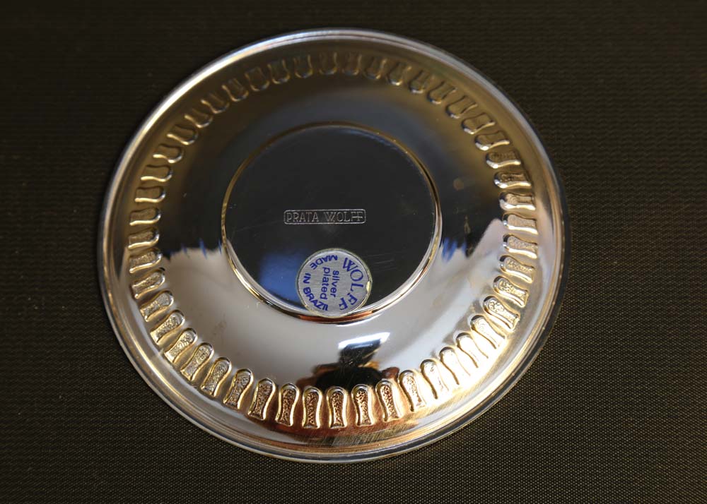 Silver Plate Tasting Set