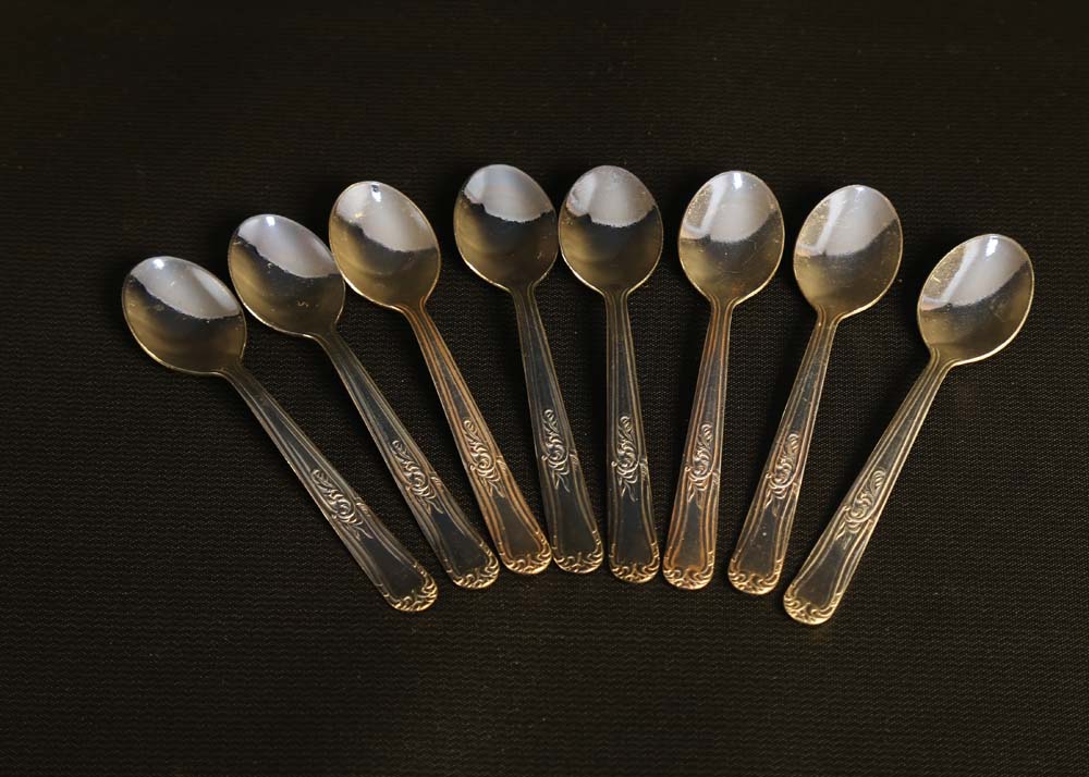 Silver Plate Tasting Set