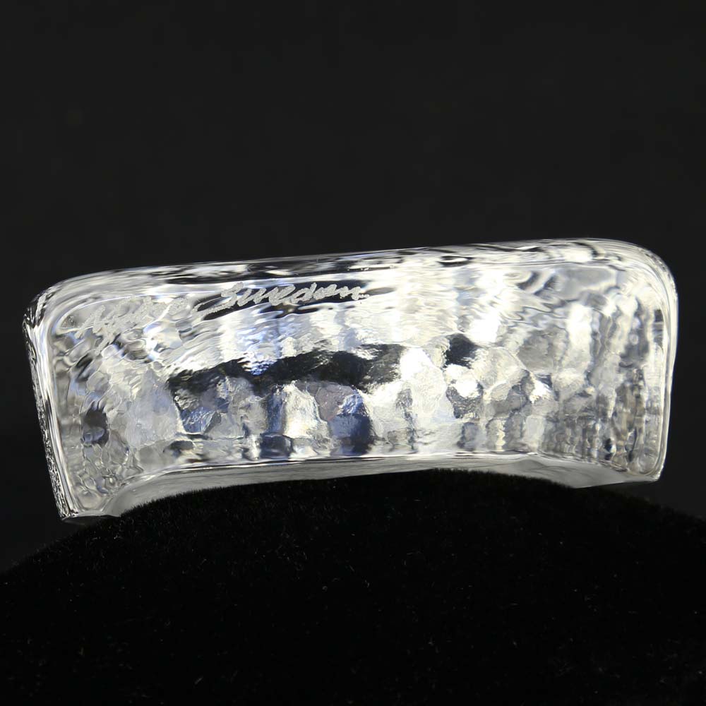 Nybro Sweden Glass Mermaid Sculpture