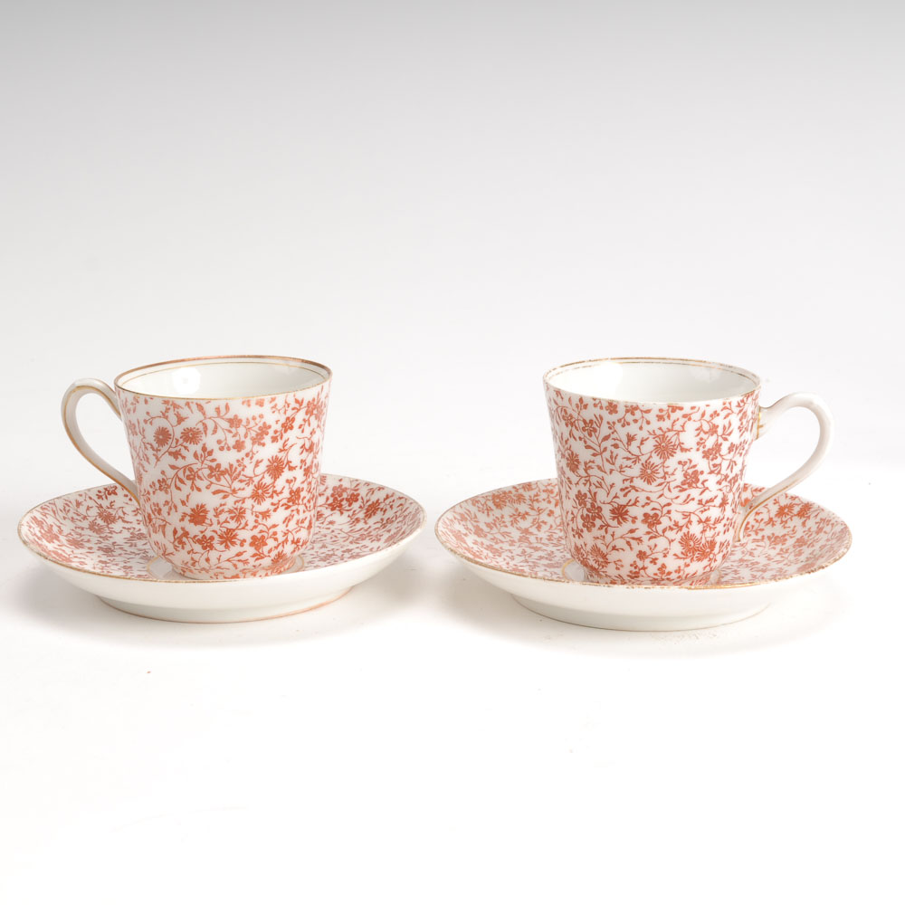 Pair of Limoges Demitasse Cups