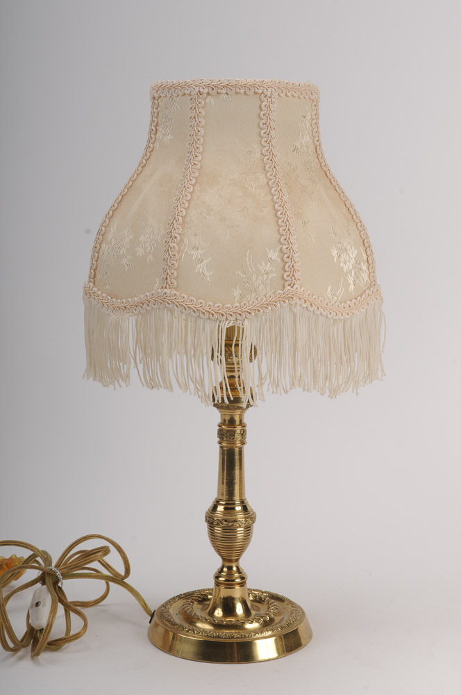 Pair of Brass Lamps