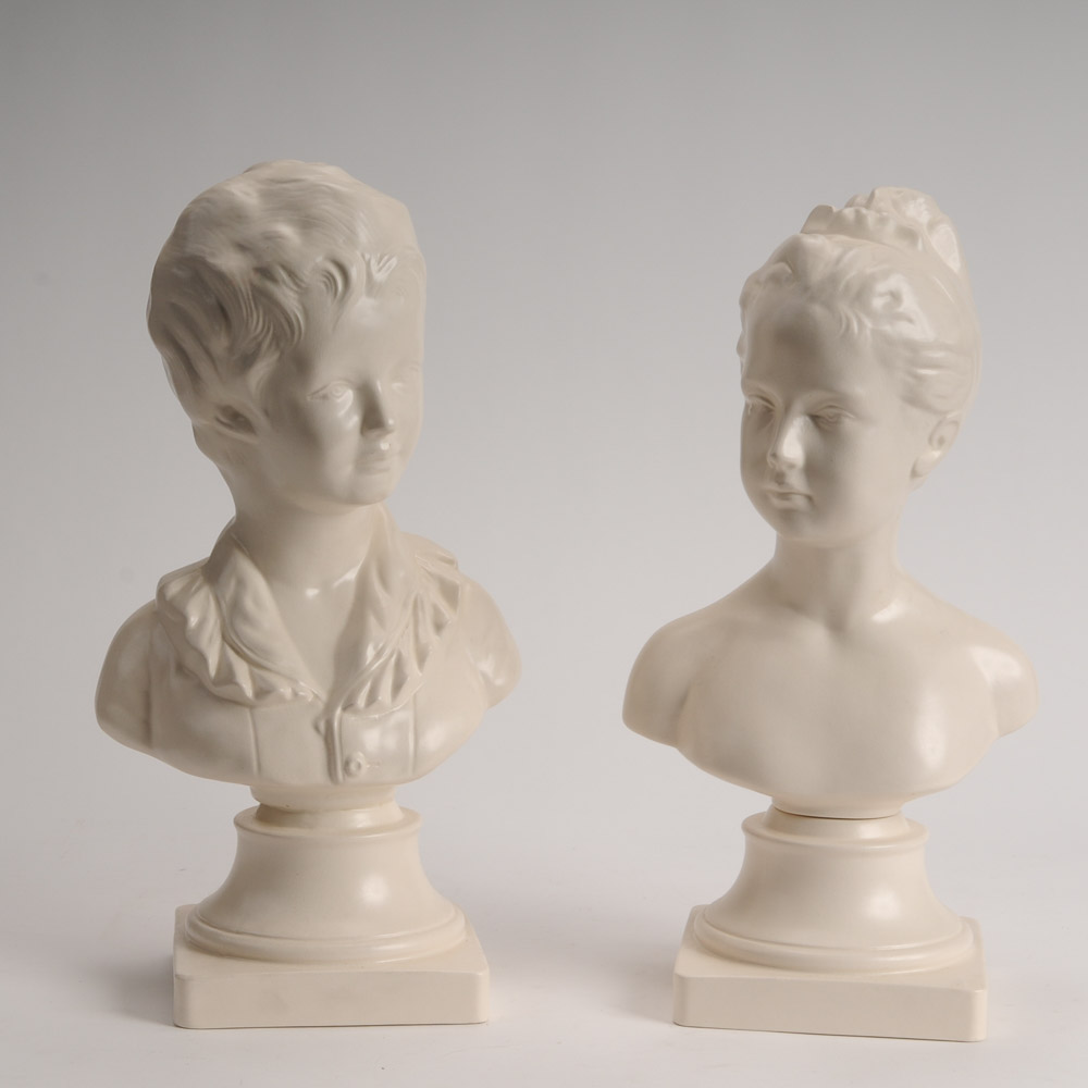 Bust of Boy and Girl