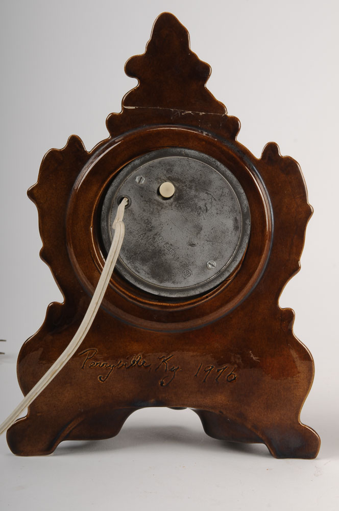 Pair of Porcelain Clocks