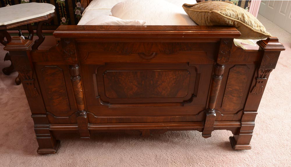Antique Eastlake Bed