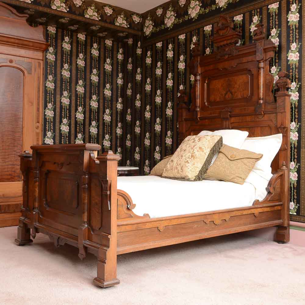 Antique Eastlake Bed