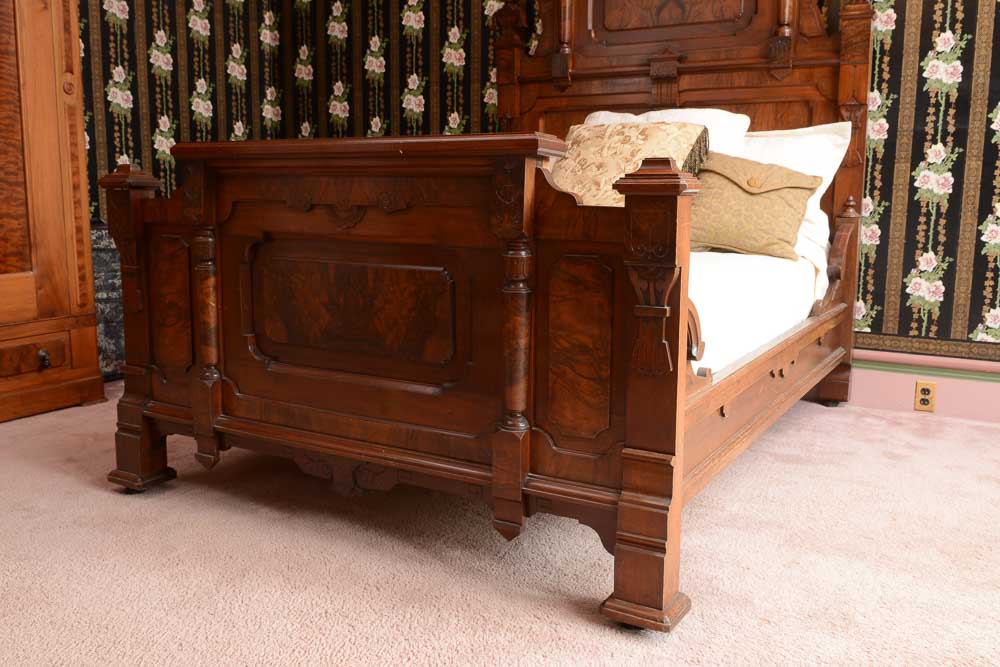Antique Eastlake Bed