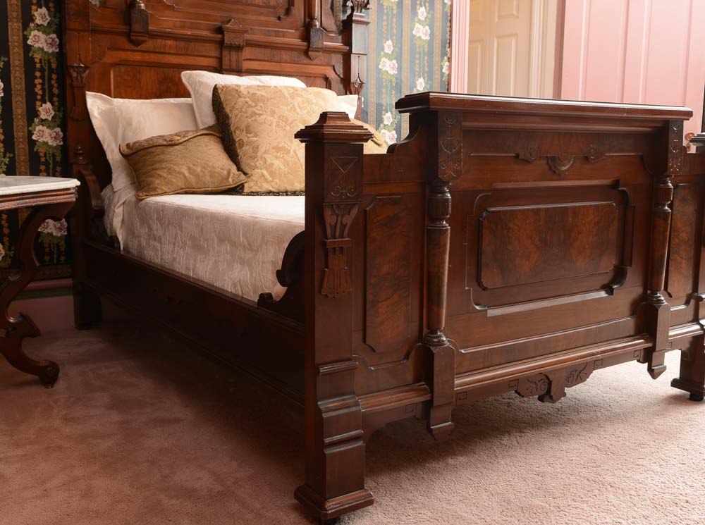 Antique Eastlake Bed