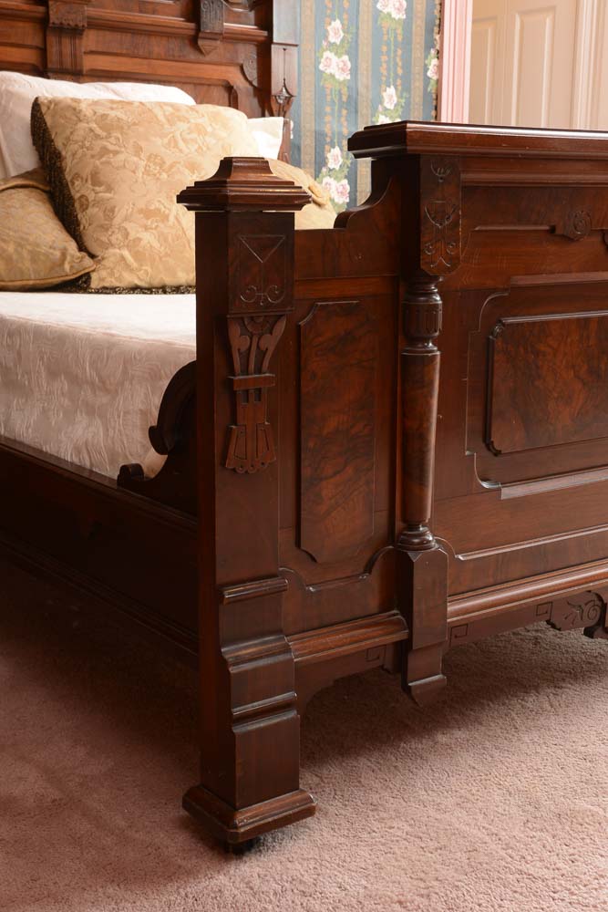 Antique Eastlake Bed