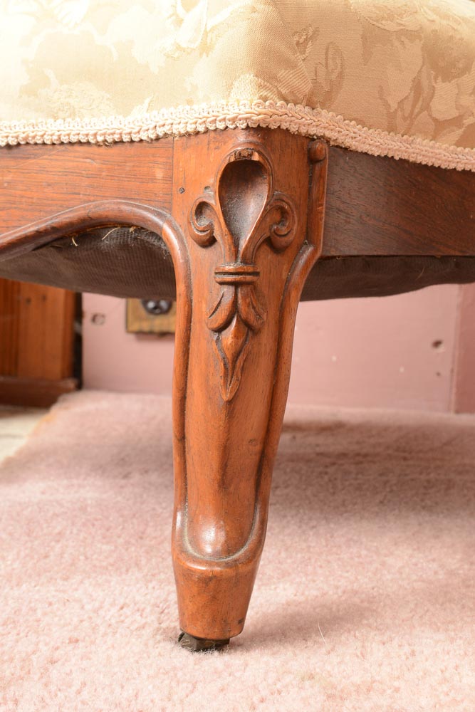 Antique Slipper Chair