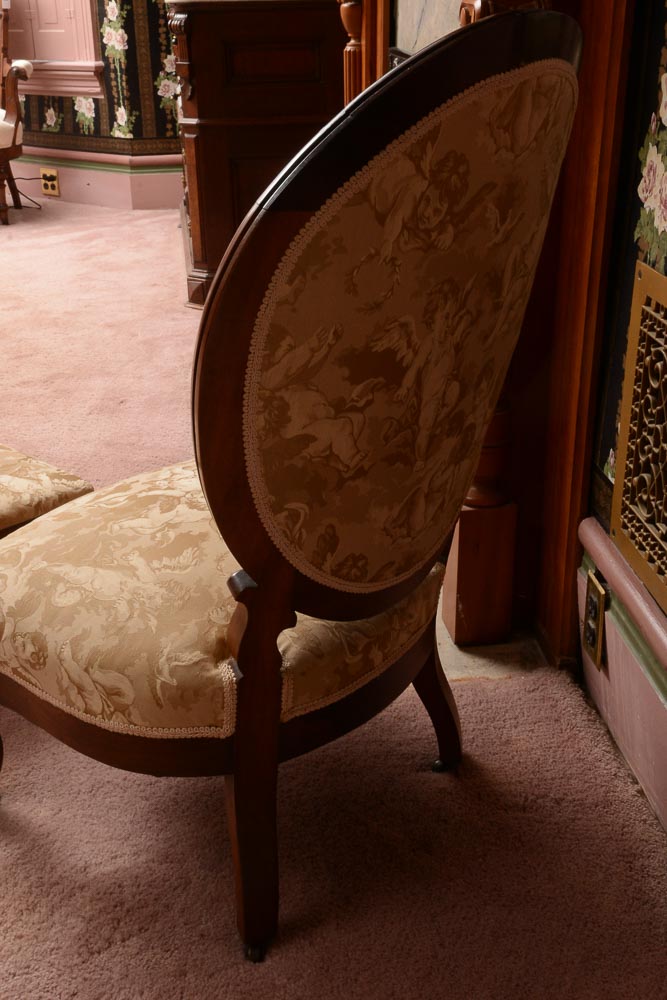 Antique Slipper Chair