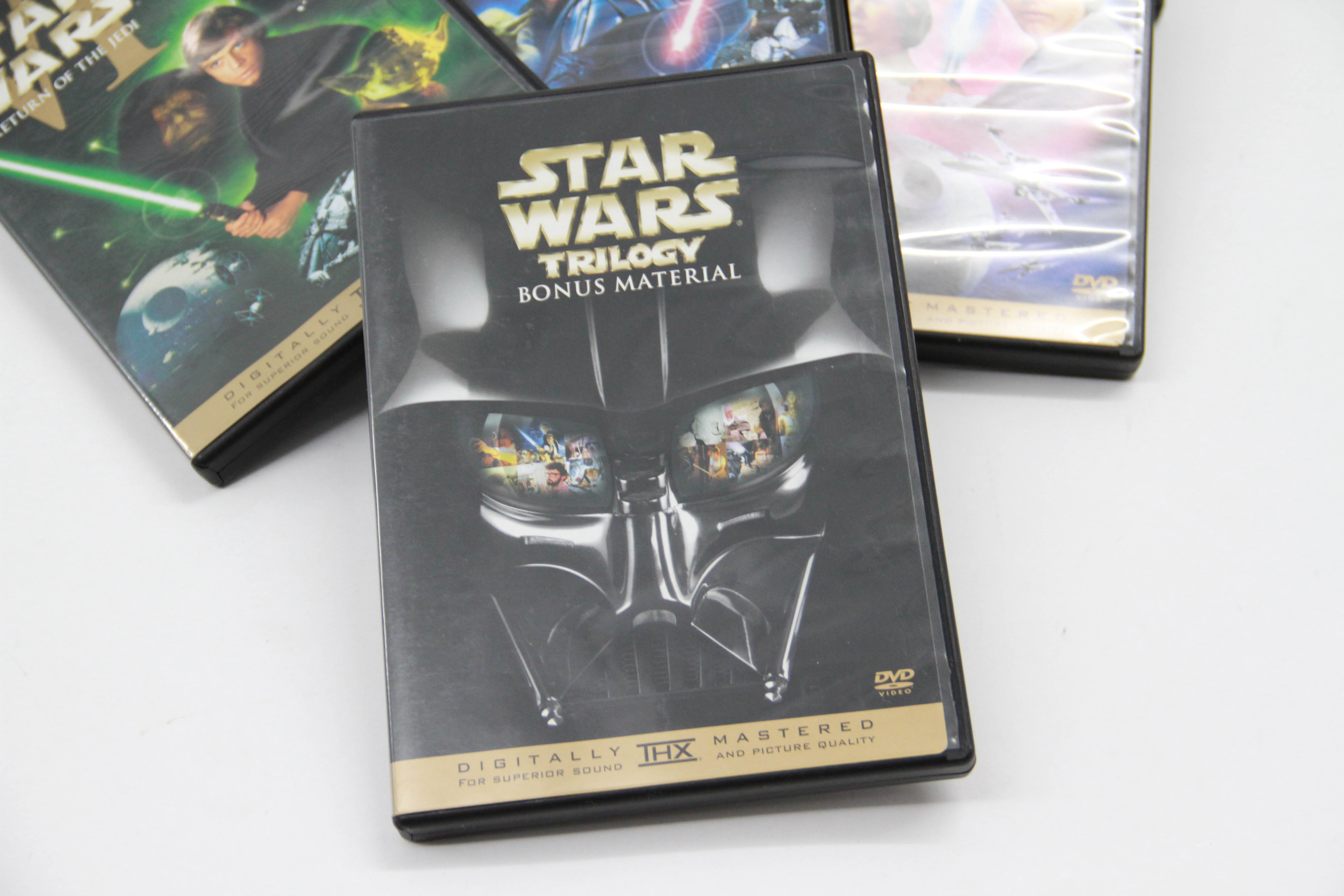 Complete Star Wars Trilogy DVD Set Plus Prequels