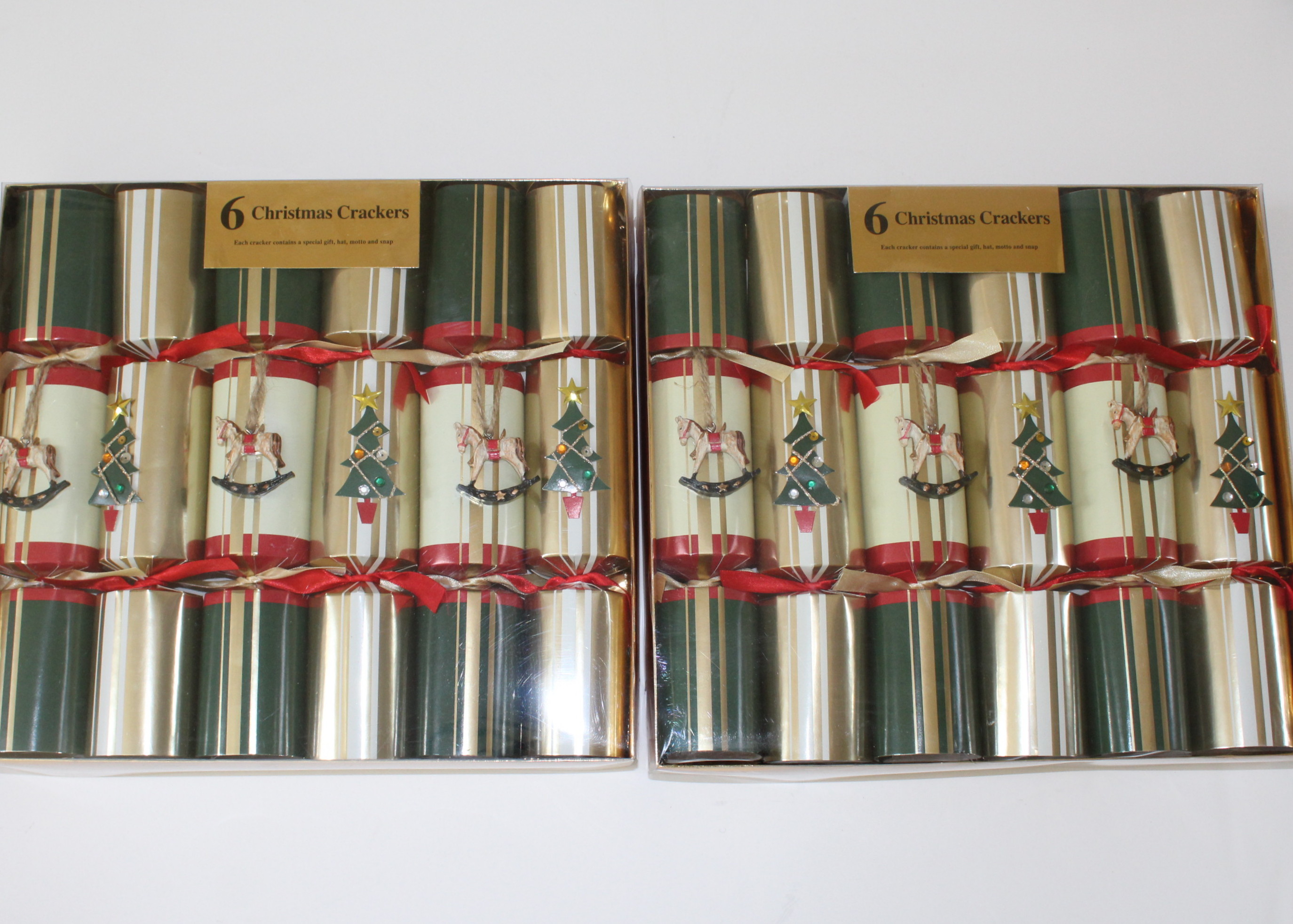 Christmas Crackers and Electric Candle