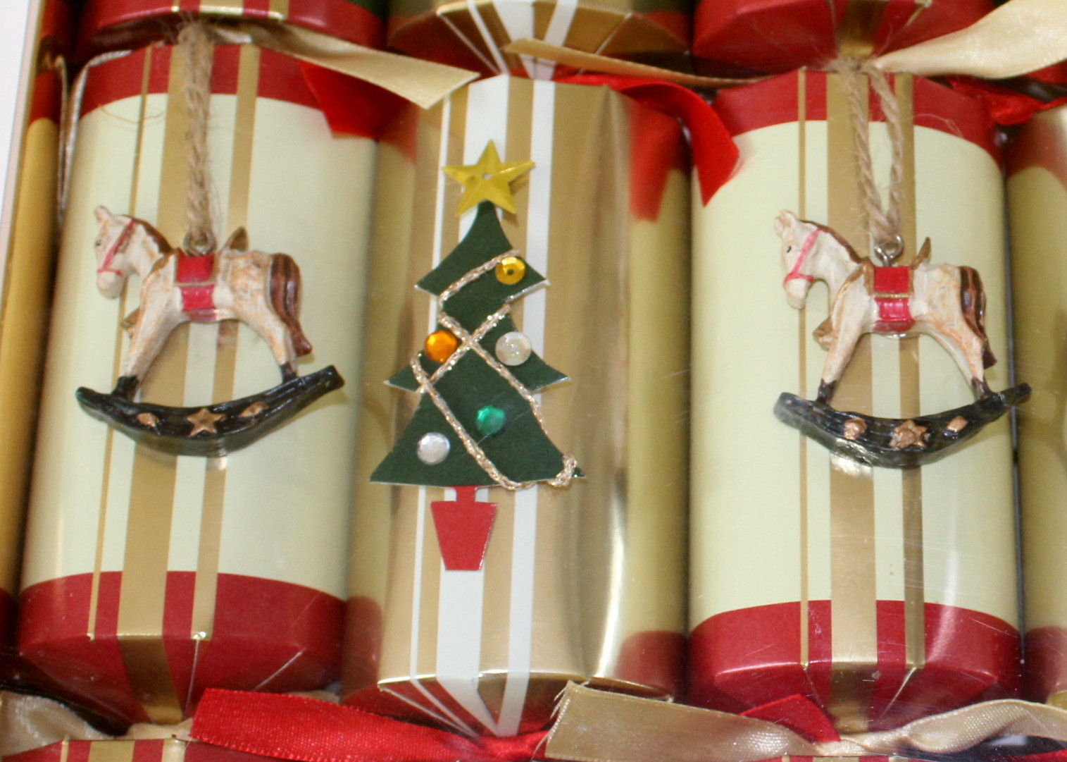 Christmas Crackers and Electric Candle