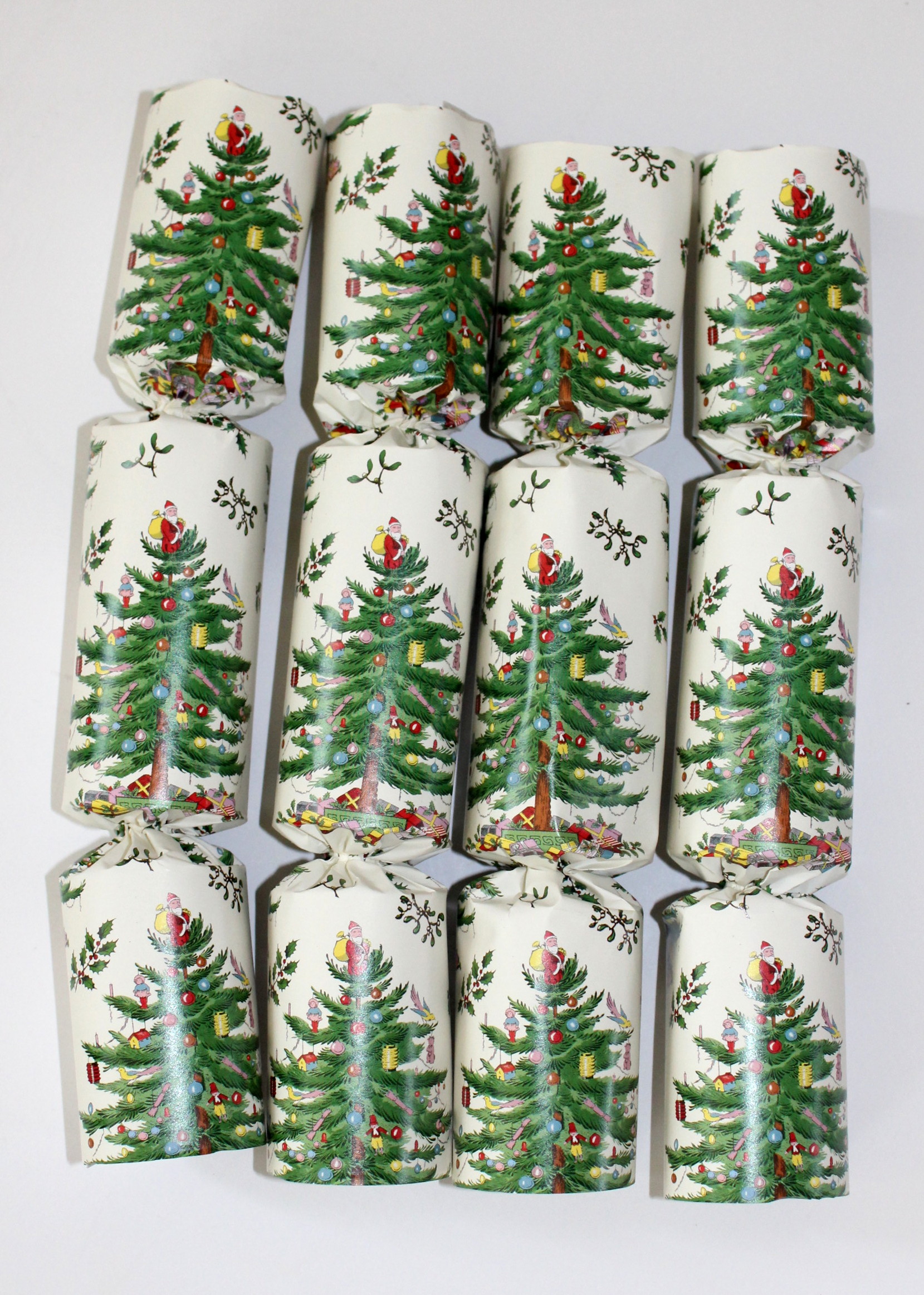 Christmas Crackers and Electric Candle