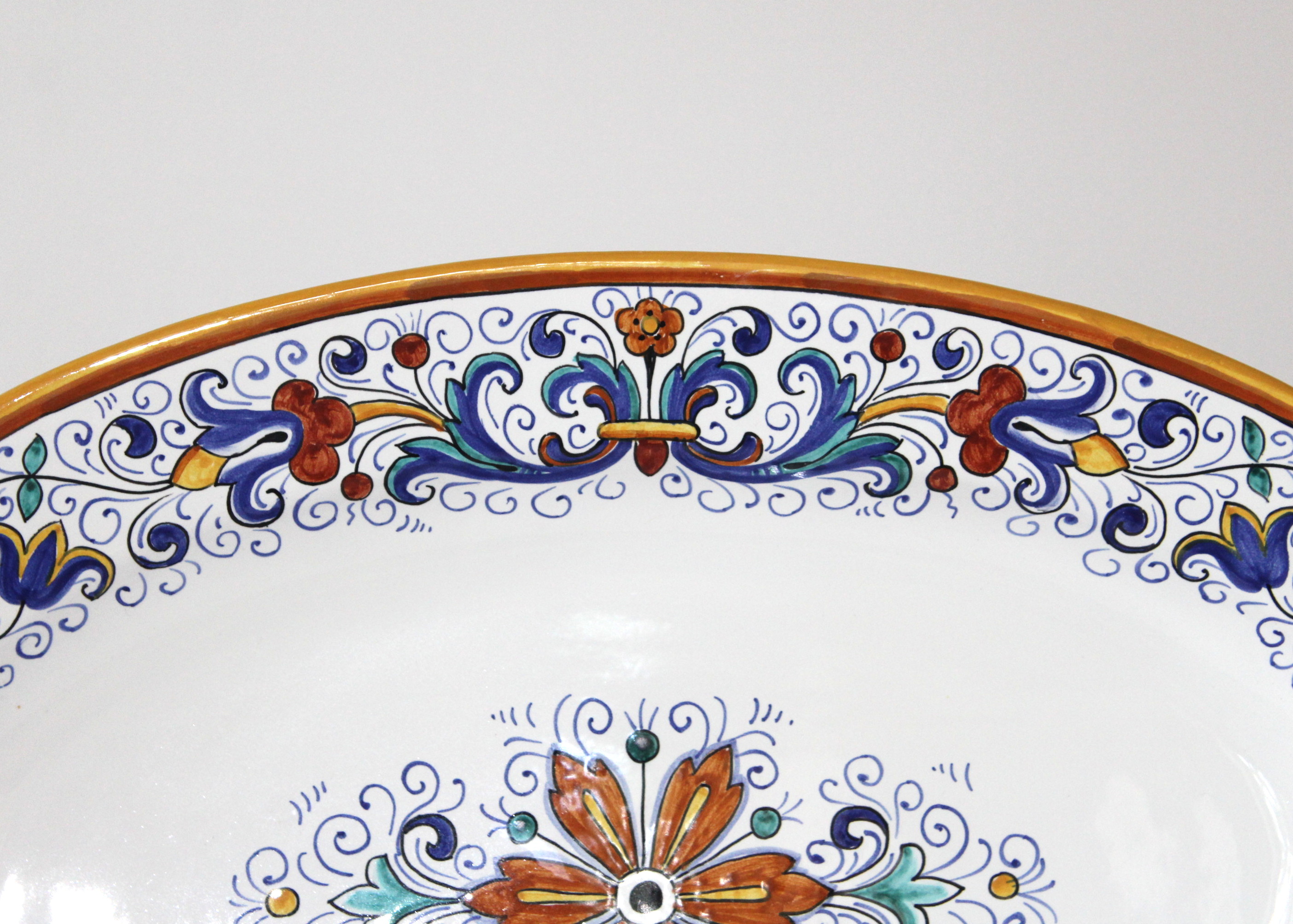 Grazia Deruta Italian Faience Platter