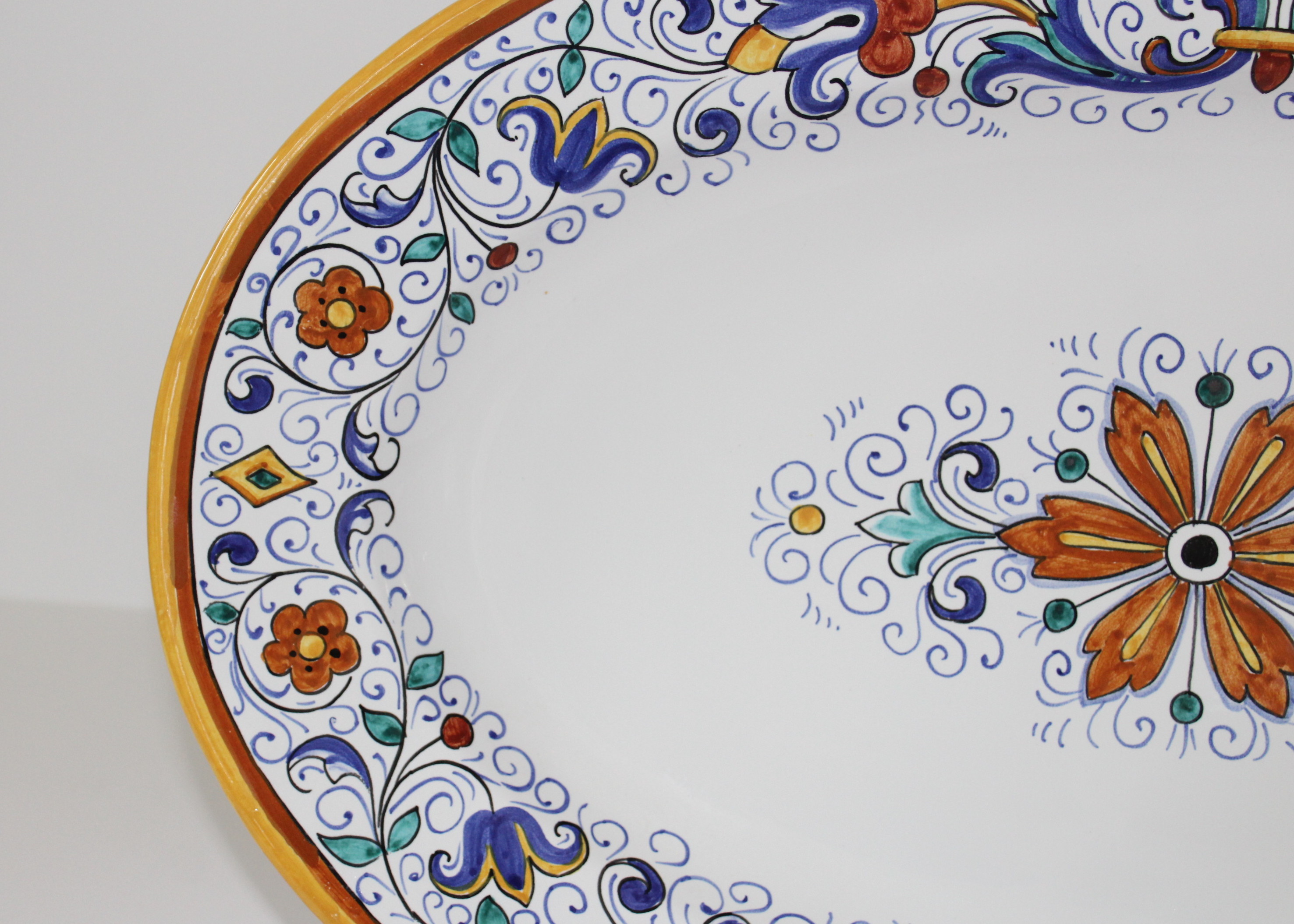Grazia Deruta Italian Faience Platter