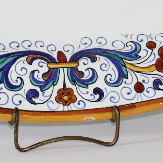 Grazia Deruta Italian Faience Platter