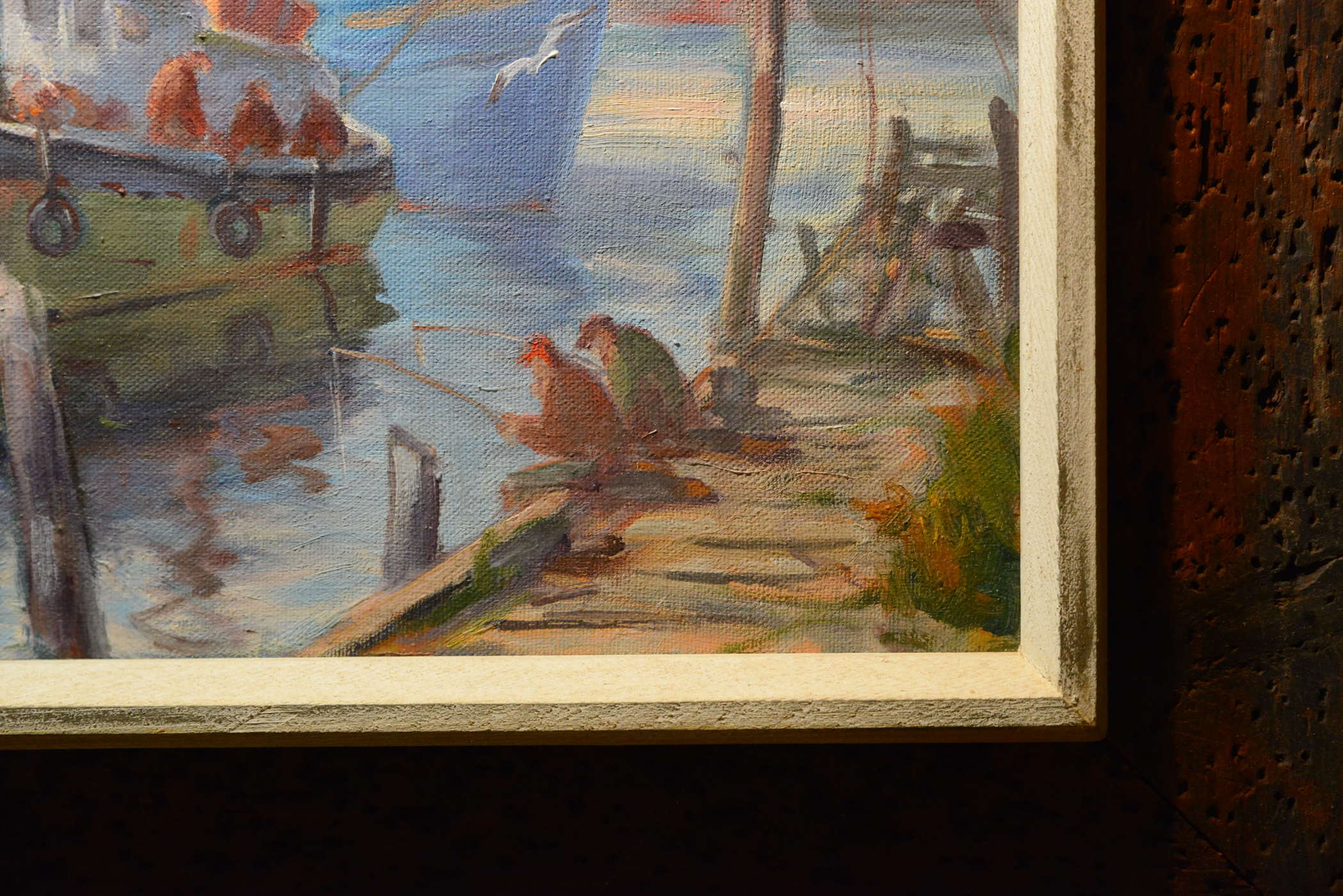 James B. Knowlton Oil Painting on Canvas