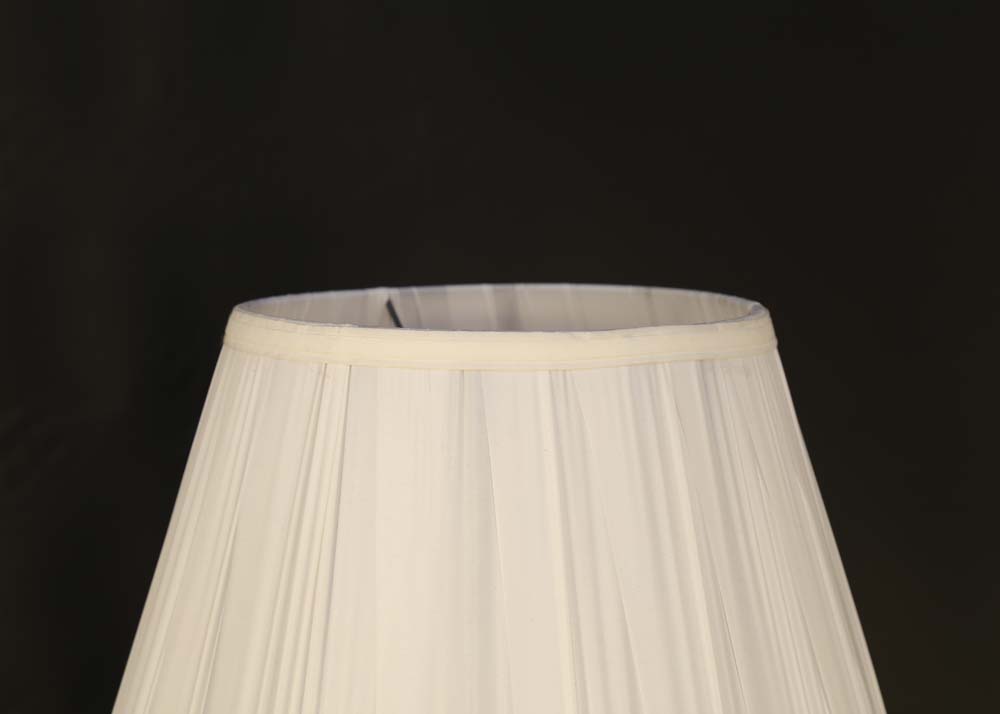 Vintage White Side Table Lamp