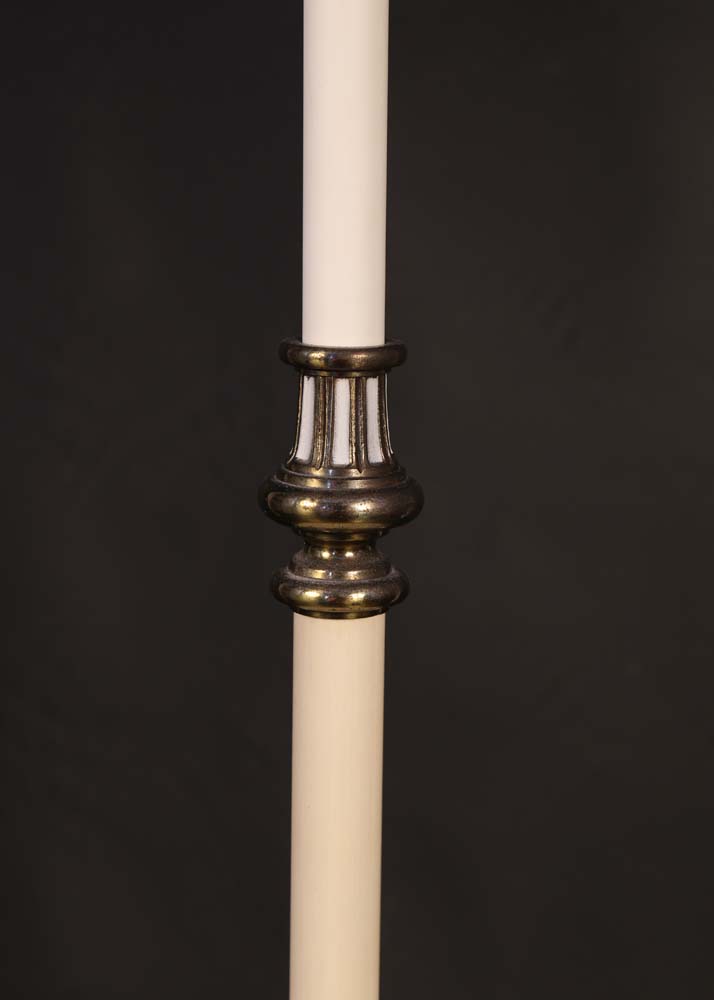 Vintage White Side Table Lamp