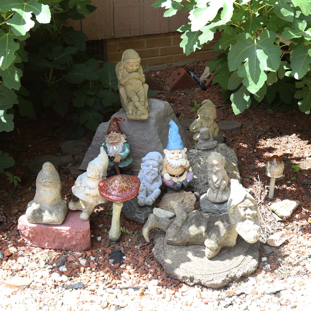 Large Assortment of Gnomes