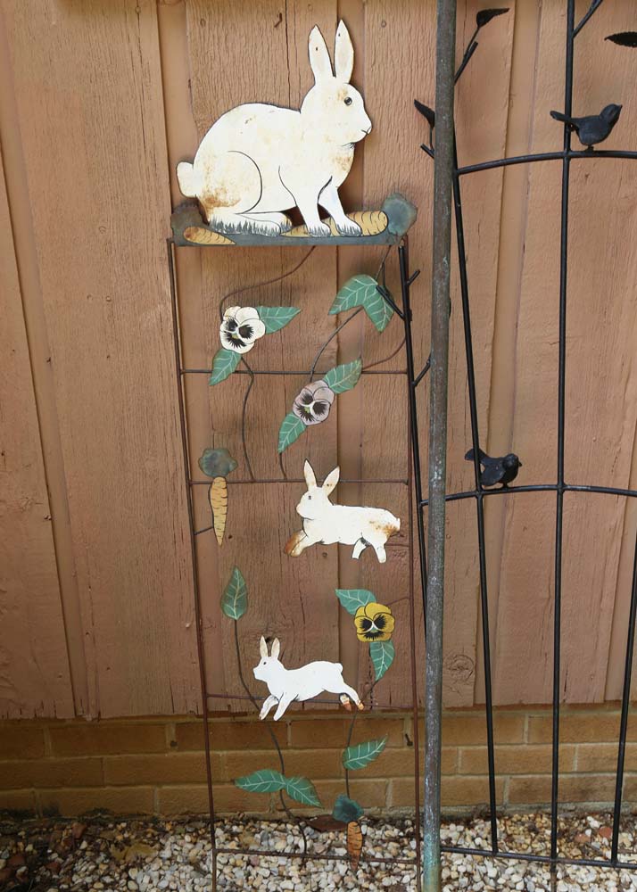 Collection of Decorative Garden Stakes