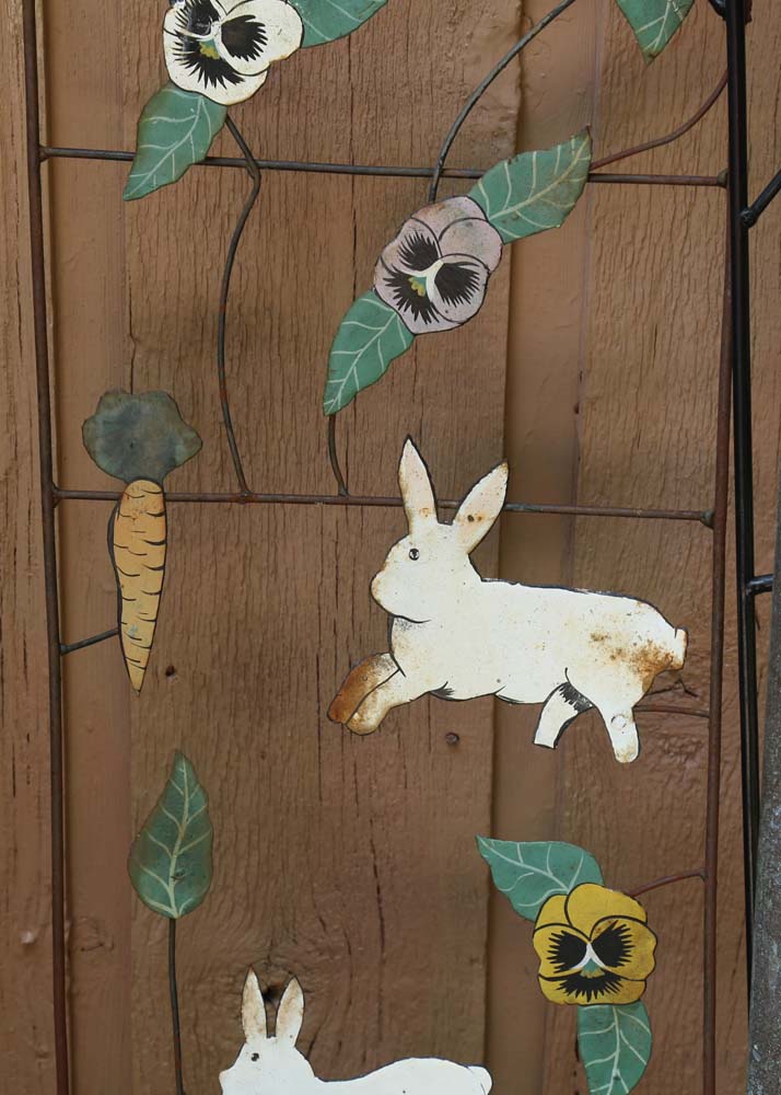 Collection of Decorative Garden Stakes