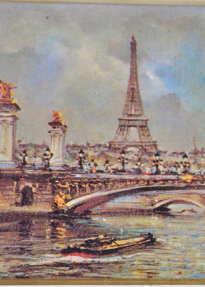 SIgned Chromolithographs of Paris