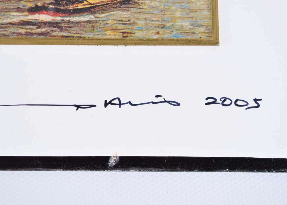 SIgned Chromolithographs of Paris