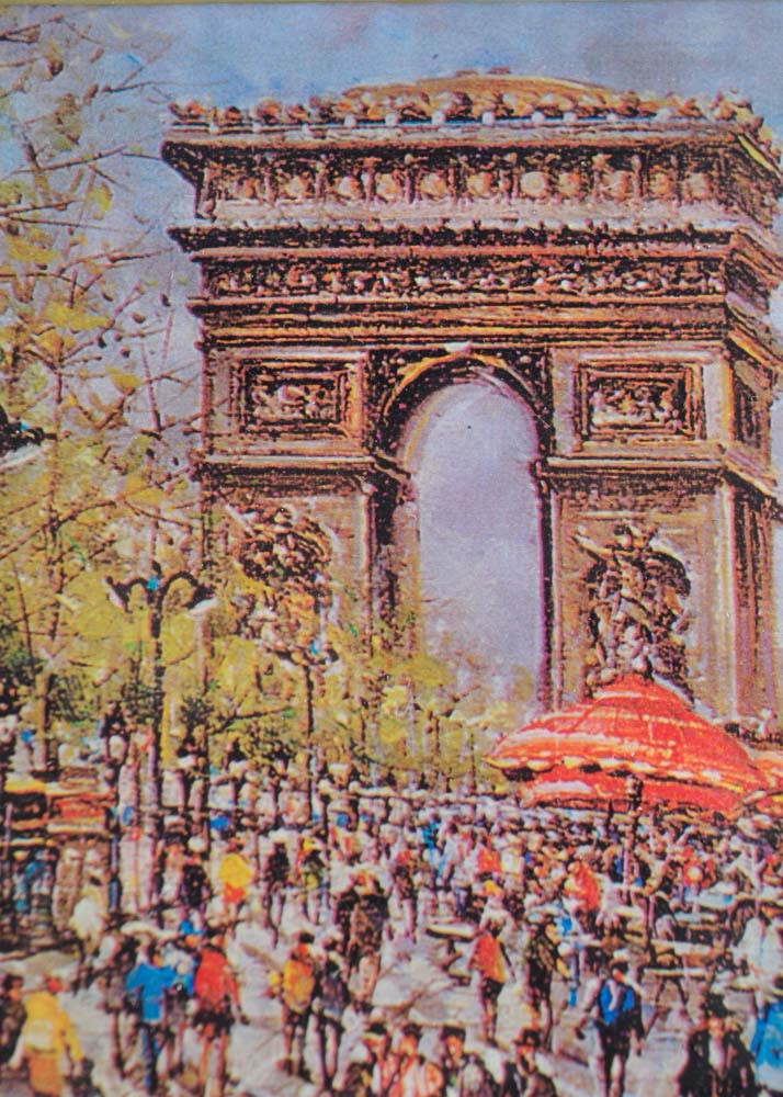 SIgned Chromolithographs of Paris