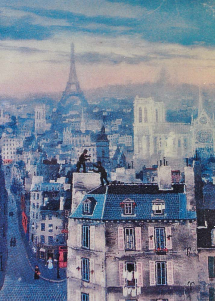 SIgned Chromolithographs of Paris