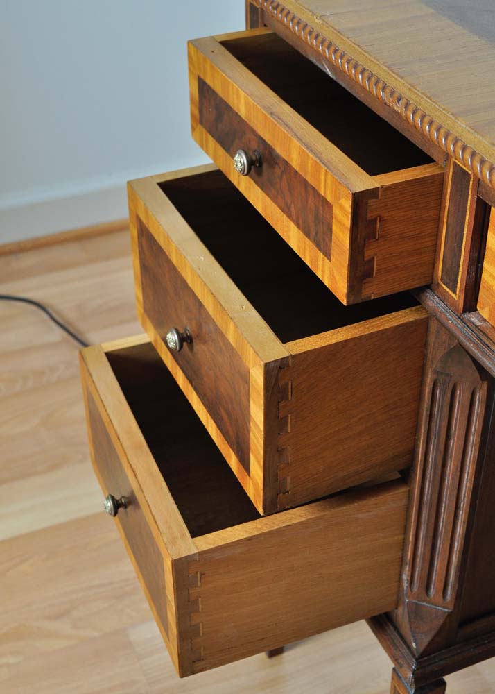 Antique Sheraton Style Writing Desk
