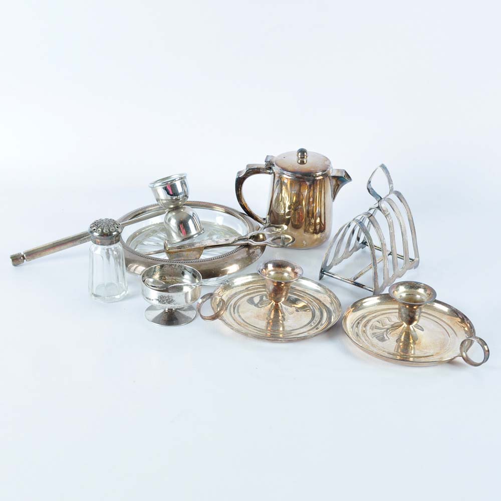 Assorted Silver Plate