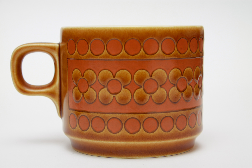 Mid-Century Hornsea England "Saffron" Dinnerware Set