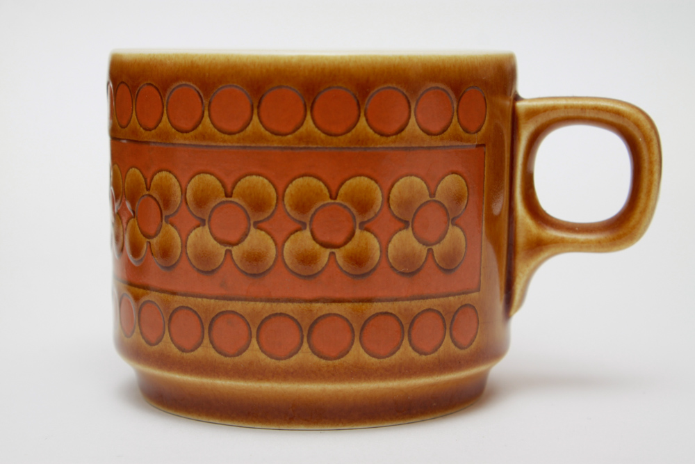 Mid-Century Hornsea England "Saffron" Dinnerware Set