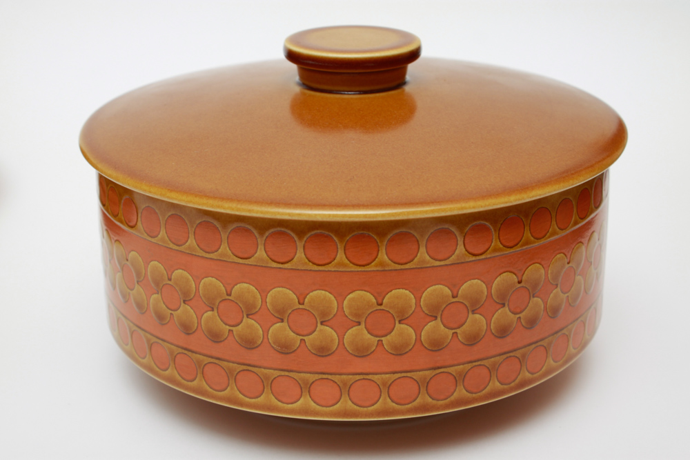 Mid-Century Hornsea England "Saffron" Dinnerware Set